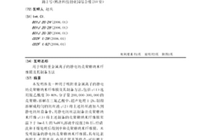 用于吸附重金屬離子的靜電紡殼聚糖納米纖維膜及其制備方法