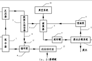 萘連續(xù)磺化的生產(chǎn)系統(tǒng)