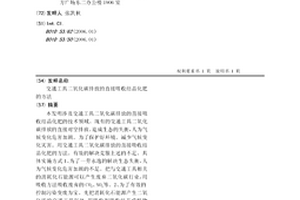 交通工具二氧化碳排放的直接吸收結(jié)晶化肥的方法