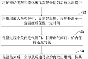 利用兩種飛灰成分互補(bǔ)性制備熔融玻璃體的方法