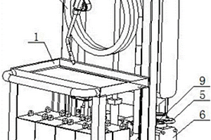 一種帶電池可移動(dòng)袋裝潤(rùn)滑脂加注機(jī)