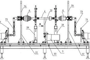 一種汽車傳動(dòng)軸外殼性能測(cè)試臺(tái)