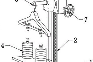 一種鋁合金衣架性能檢測(cè)裝置