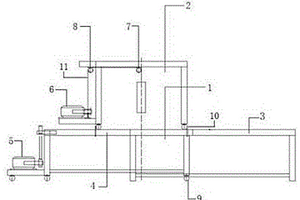 一種建筑用輕鋼龍骨及配件力學(xué)性能檢測用試驗(yàn)臺(tái)