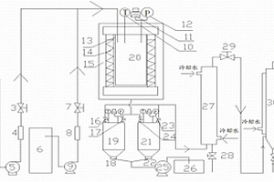 同時去除有機(jī)廢水中鹽和有機(jī)污染物的裝置及方法