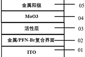 基于金屬誘導(dǎo)有機(jī)界面層的有機(jī)光電器件及制備方法