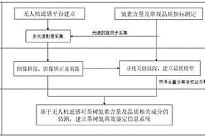 基于無人機多光譜遙感的茶樹氮素診斷及品質(zhì)指標測定的預(yù)測方法和系統(tǒng)