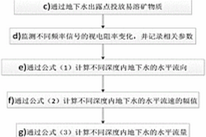 估算地下水三維流動特性的頻域電磁感應(yīng)勘探方法