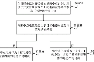 升/降壓電路的電感電流檢測(cè)方法、系統(tǒng)及裝置