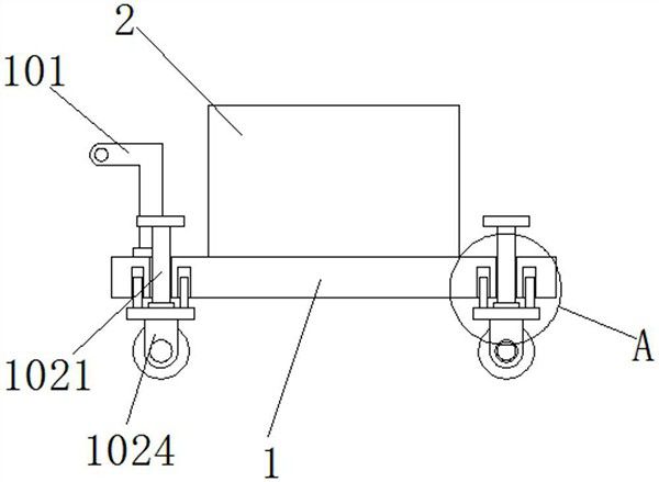 礦山機(jī)電設(shè)備用的運(yùn)輸裝置