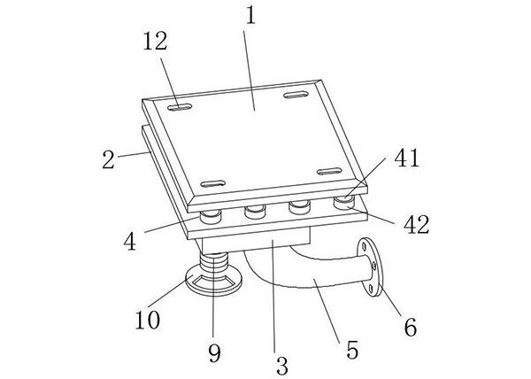 礦山機(jī)電用具有彈性結(jié)構(gòu)的物品固定裝置