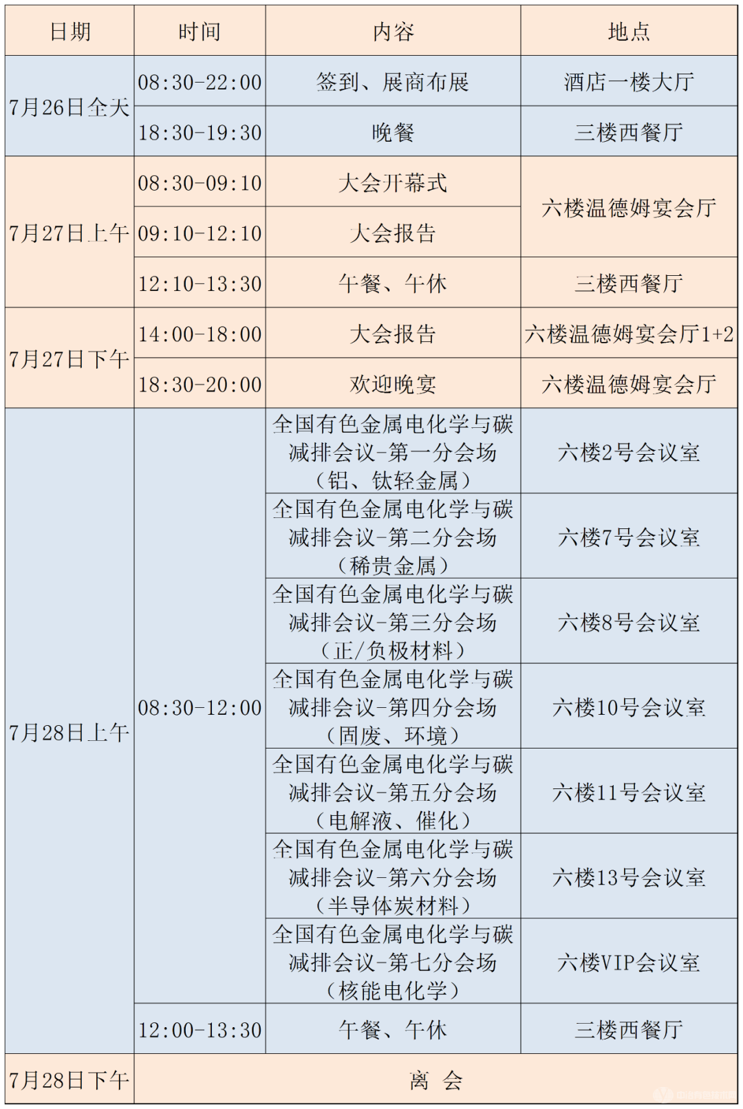 全國有色金屬電化學(xué)與碳減排會議