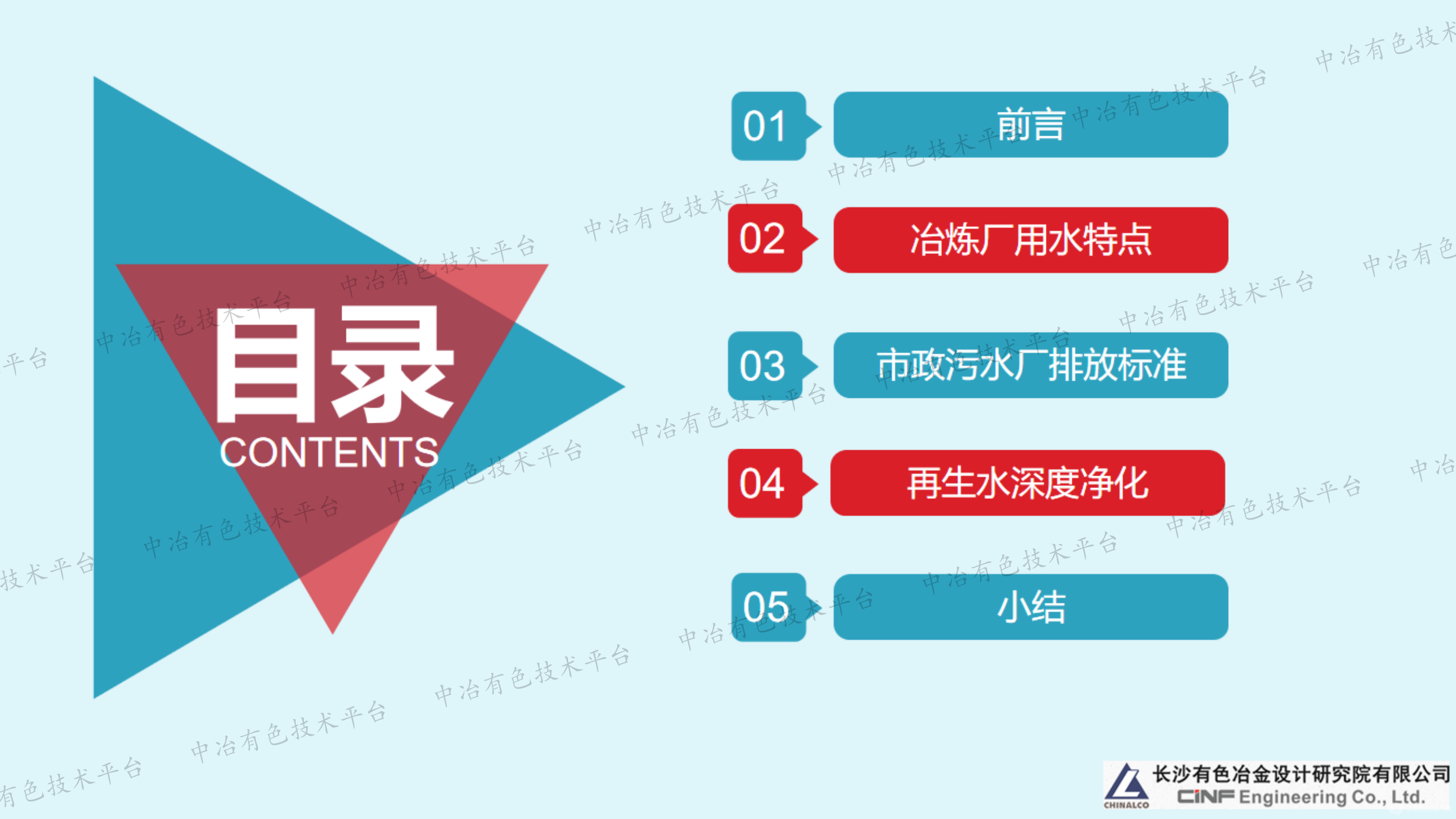 市政中水用做冶煉廠生產新水技術研究